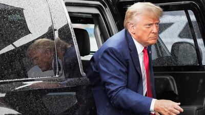 Donald Trump argues that he is immune from prosecution on federal charges that he schemed to overturn the 2020 election results. AP
