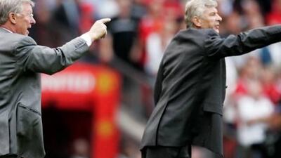 Sir Alex Ferguson’s Manchester United and Arsene Wenger’s Arsenal side often tweak their tactics from the touchline during matches.