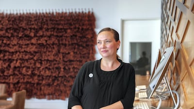 Andrea Leinberger-Jabari, assistant director of tobacco research at New York University Abu Dhabi, says many Emirati women may be keeping their smoking habit secret as they fear it is not "culturally acceptable". Victor Besa / The National