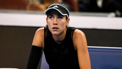 Garbine Muguruza has fallen to No 15 in the WTA rankings after a poor run of form. AFP