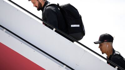 Liverpool's goalkeeper Alisson Becker and midfielder Roberto Firmino. AFP