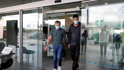 Jorge Messi in Barcelona. Reuters