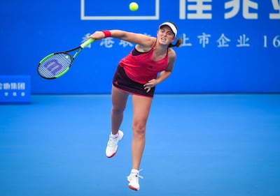 Jelena Ostapenko. AFP