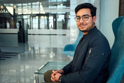 Zaher Chaabane said the launch of Challenger-1 has pushed him to "dream bigger, and raise the bar higher". Erin Clare Brown/ The National