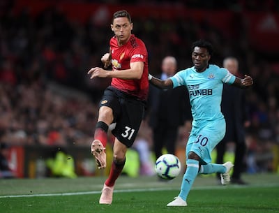 Manchester United's Nemanja Matic, formerly with Chelsea, would not have fit in with the kind of football Maurizio Sarri wants played at Stamford Bridge. Getty Images