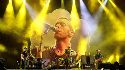 Yellow remains the band’s calling card after being released 15 years ago and a fine showcase for Martin’s crystalline falsetto. Navin Khianey for The National