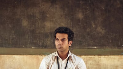 Rajkummar Rao in Newton. Courtesy Eros Eros International Media Ltd