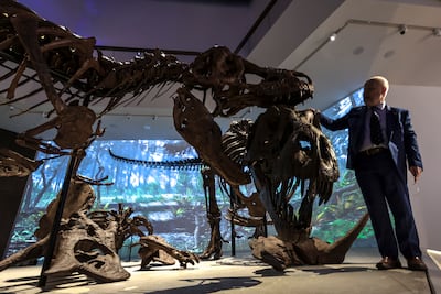 Phillip Manning, the museum’s director of science. Victor Besa / The National