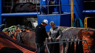 Of the mine risk, fisherman Sefki Deniz says 'we already have financial losses, there shouldn't be any human losses'.