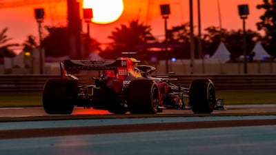 Max Verstappen of Red Bull Racing during practice for the Abu Dhabi GP at Yas Marina Circuit. Getty