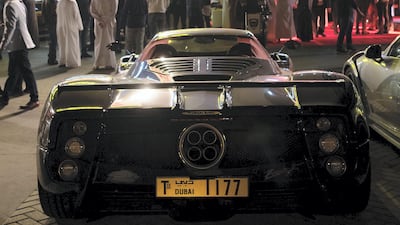 A Pagani Zonda F Roadster. Anna Nielsen for The National