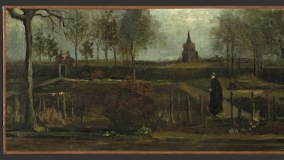 Vincent van Gogh's 'Spring Garden' was stolen from the Singer Laren museum to the east of Amsterdam. EPA