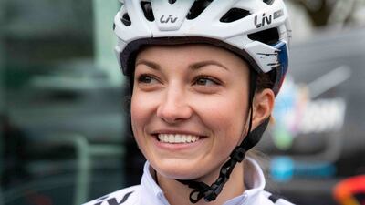 UAE Team ADQ's new rider Tereza Neumanova. Photo: UAE Team ADQ