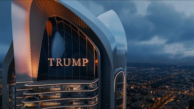 A rendering of Trump Tower Jeddah. YouTube screengrab / DarGlobal