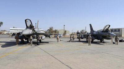 The squadron was deployed to Jordan on Sunday to boost the kingdom’s fight against ISIL after the militants brutally murdered a Jordanian captured pilot.