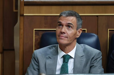 It will be up to Spain's Cabinet, headed by Prime Minister Pedro Sanchez, pictured, to make the final decision on the extradition request. AFP