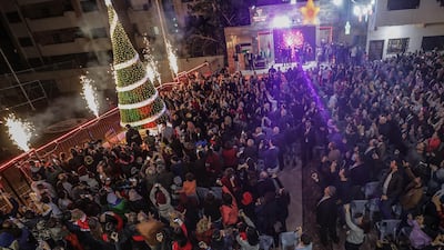 Crowds gathered by the momentous occasion. EPA