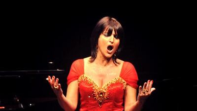 The UAE-based, Italian soprano Monica De Rosa McKay will perform at the Verdi & Puccini Opera Gala. Courtesy Monica De Rosa McKay