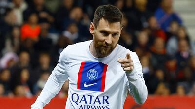 Lionel Messi scored PSG's first goal and assisted the second for Sergio Ramos in a 2-0 win at Nice. Reuters