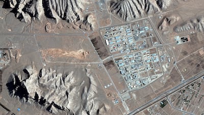 A satellite view of Isfahan nuclear complex in Iran. Reuters