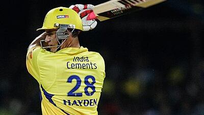 Matthew Hayden injured himself seriously, but says he 'dodged a bullet'. Agency