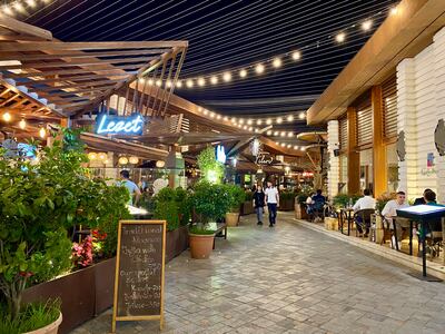A pedestrian street at the entrance of Tirana Castle. Getty Images