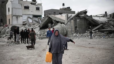 The UN's human rights council was warned of a deteriorating catastrophic humanitarian situation in the Gaza Strip. AFP