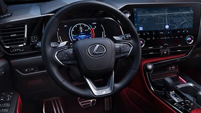 Inside the 'Tazuna' cabin. Photo: Lexus