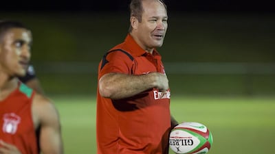 Roelof Kotze, the performance manager, would have liked the UAE to get as much playing time as possible. Antonie Robertson / The National