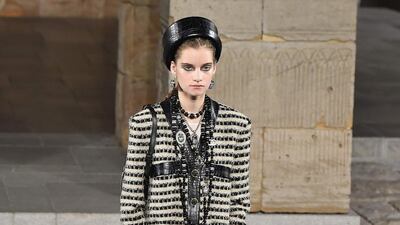 A look from the show. AFP