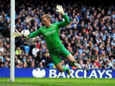 Pep Guardiola has admitted regretting his treatment of Joe Hart when the Spaniard first took over at Manchester City. Getty Images