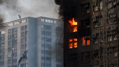 There are nearly 2,000 units in the housing complex, according to the Hong Kong Housing Authority. AP