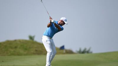 Bernd Ritthammer of Germany plays a shot at the NBO Golf Classic Grand Final. Photo Courtesy / NBO Golf Classic Grand Final