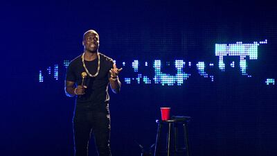 Kevin Hart performs at the 2015 Essence Festival at the Mercedes-Benz Superdome in New Orleans, Louisiana. Amy Harris / Corbis
