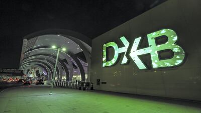 Dubai International Airport glows green for St Patrick's Day. It's the first time that the airport - one of the world's busiest - has joined Tourism Ireland's Global Greening.