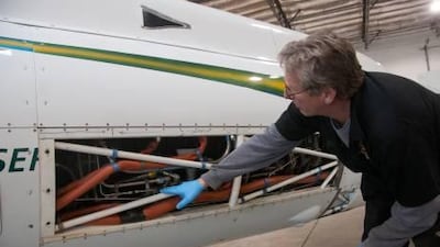 The car has a design speed of 800 mph.