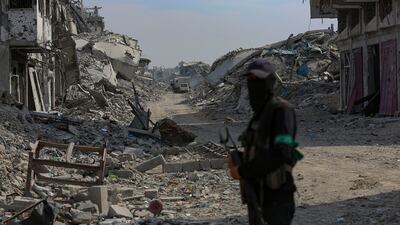 The group wants its military wing to be allowed to maintain firearms under a disarmament deal. EPA