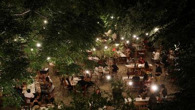 As in much of the Middle East, al fresco dining is popular in Batroun. Reuters