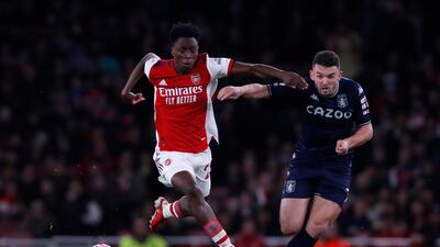 Albert Sambi Lokonga - 7, Made impressive challenges look easy and slipped a nice ball through to Alexandre Lacazette. Got plenty of shots off but should have picked out a pass at times. Was booked for pulling McGinn back, then got away with some ponderous play in his own half. Reuters