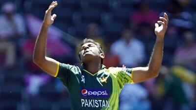 Pakistan's Wahab Riaz was bowling the last over of a match for the first time on Friday. Siphiwe Sibeko / Reuters