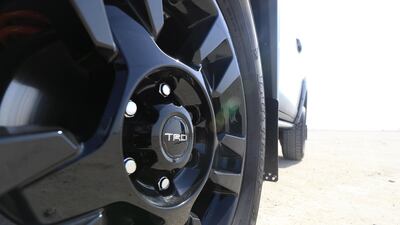 Ready to roll in the desert.