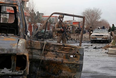 Car bombs have rocked Kabul this week. AFP
