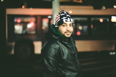 Weleed from Yemen, taken on 125th Street in Harlem, New York, 2018, part of the Arabs of New York series by Khalik Allah