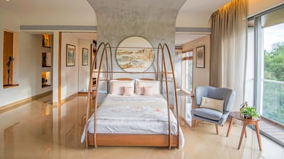 A bedroom at 219 Boat Club 
