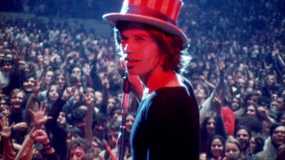 Crowd member Meredith Hunter was killed by a Hell's Angel at the concert. Getty