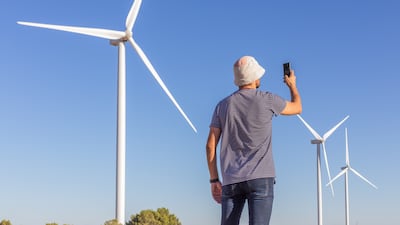 Users of the new climate app can receive AI-generated answers about plans to cut carbon emissions. Getty Images