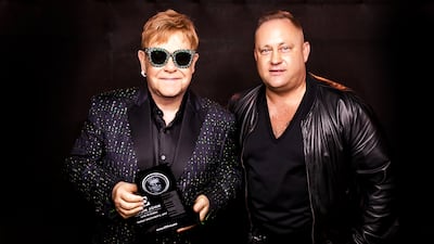 Elton John is another celebrity with whom Mr Ovesen has worked. Photo: Thomas Ovesen