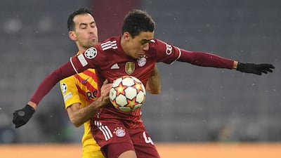 Sergio Busquets: 4 - The midfielder was often beaten far too easily in the middle, giving far too much space behind him. He was walking a tightrope throughout the game, taking a yellow card just minutes into it after fouling Lewandowski to deny the forward from a ter Stegen error. AFP