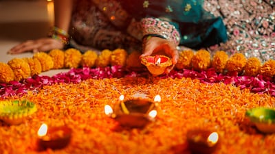 Diwali symbolises the triumph of good over evil and light over darkness. Getty Images