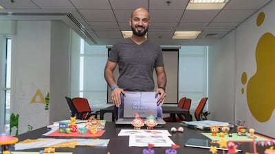 Badr Ward, creator of Lamsa. Antonie Robertson / The National